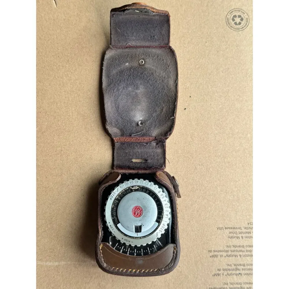 Vintage General Electric (GE) Type PR-1 Photographic Exposure Meter